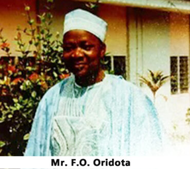 Mr. F.O. Oridota