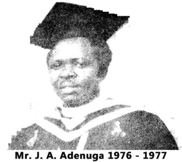 Rev. J.A. Adenuga